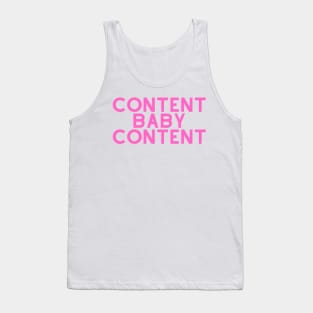 Content Baby Content Tank Top